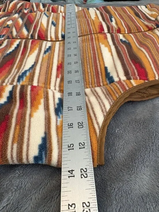 Ariat Dilon Chimayo Vest Womens Medium Brown Southwestern Western Aztec Cowgirl - Picture 10 of 11